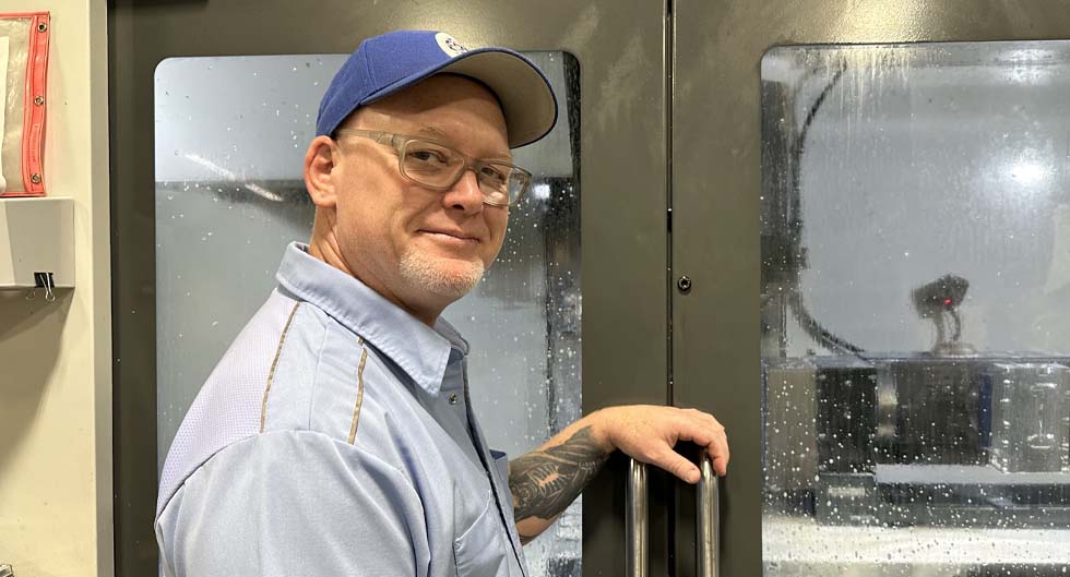 R&D Machine’s Toby Russel Becomes Compass Precision Employee of the Month for June (June 6, 2023)